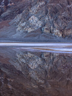 Badwater's Fleeting Mirror