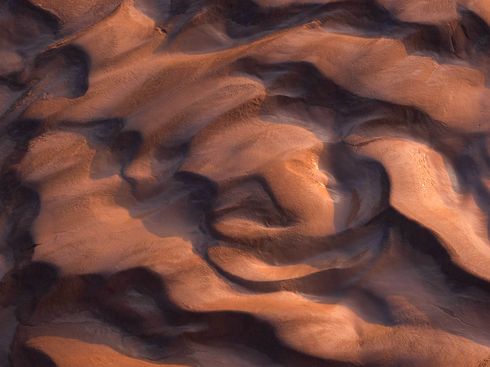 2. Subject, Utah, abstract, colorado plateau, intimate scene, moab, mud, small scene