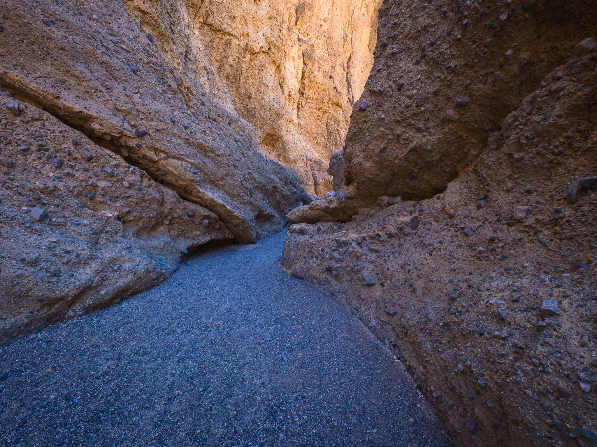 slot canyon in death valley