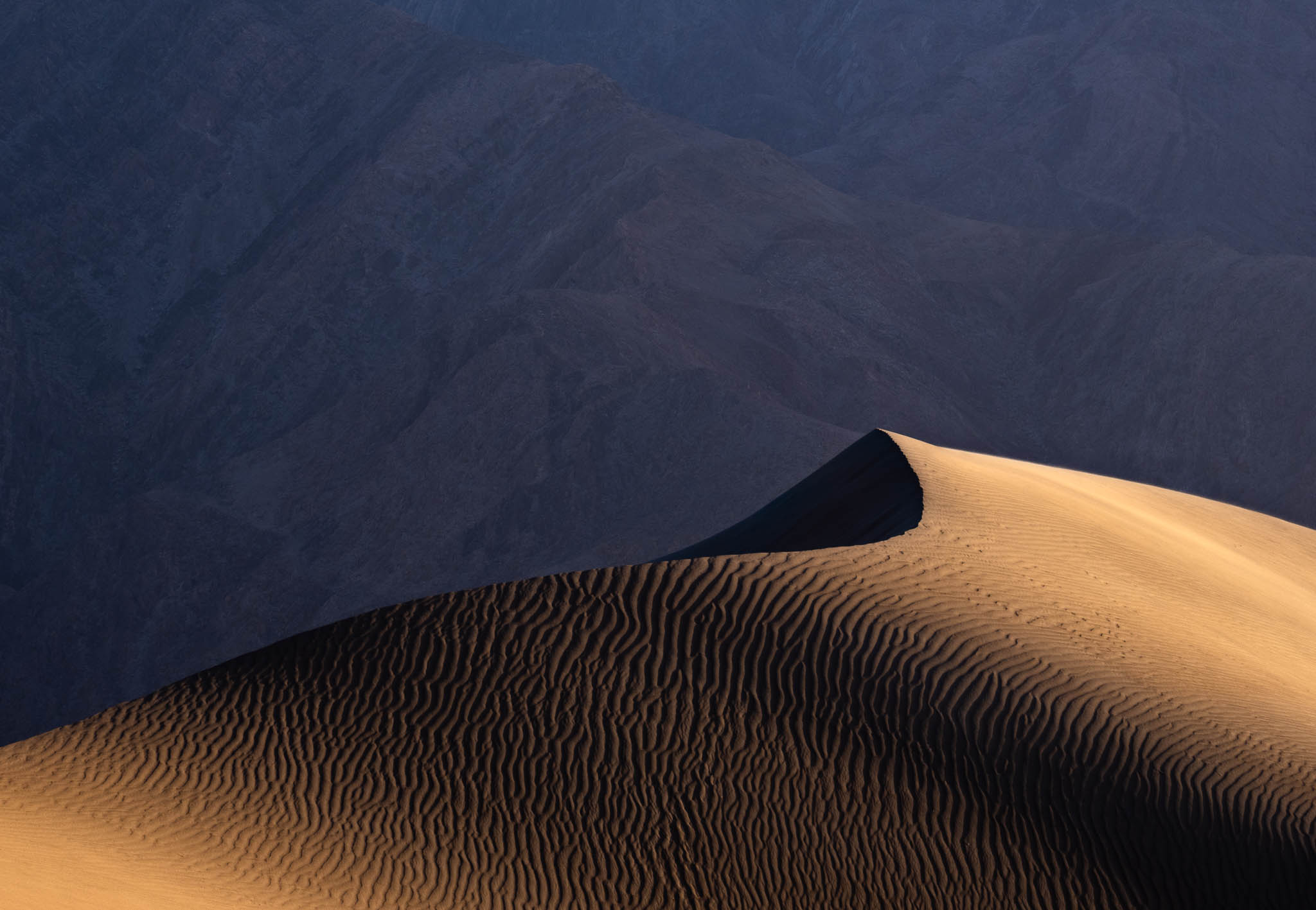 california, death valley national park, desert, landscape orientation, mesquite dunes, mojave desert, yellow