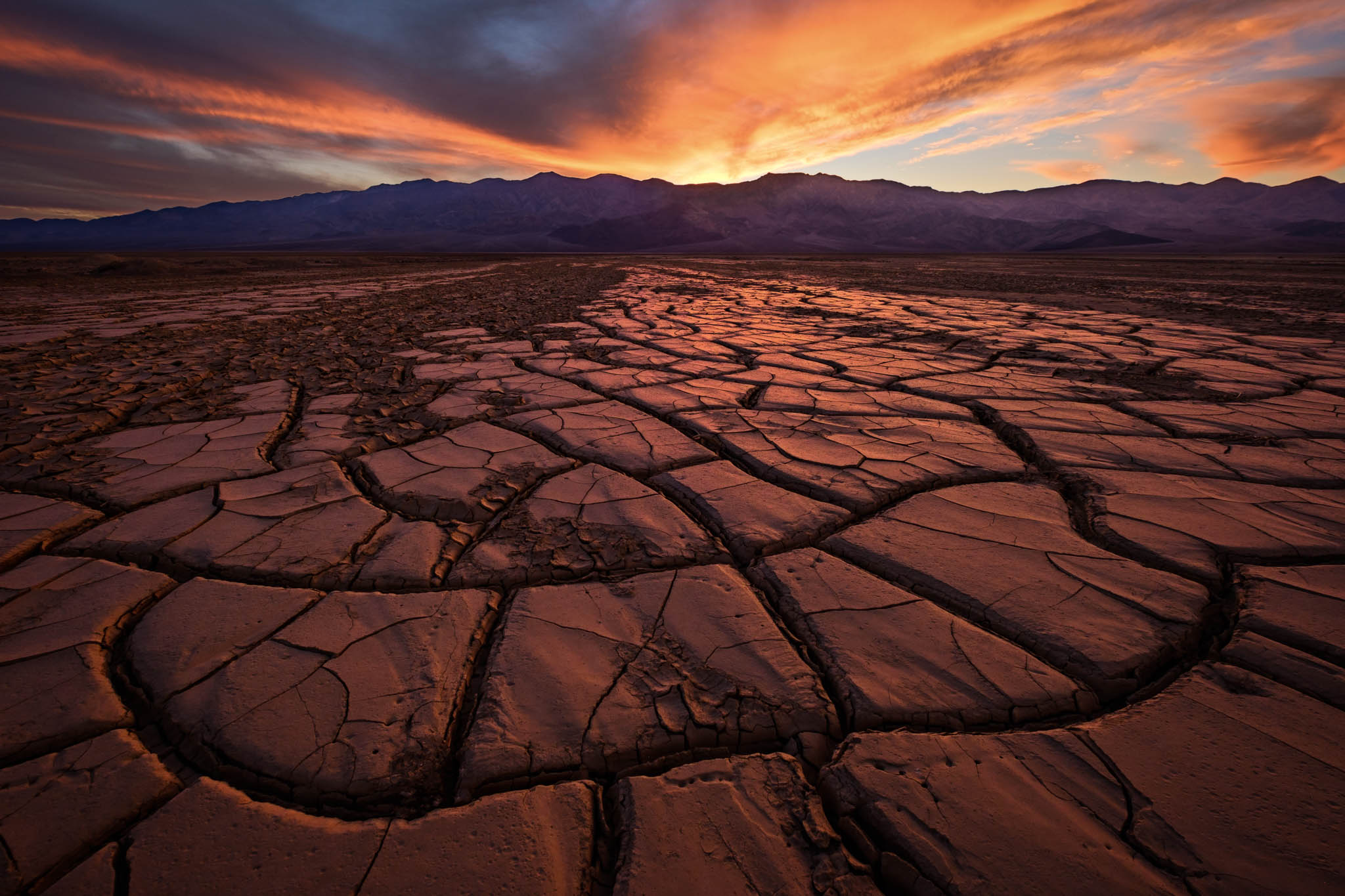 california, death valley national park, desert, landscape orientation, mojave desert, orange